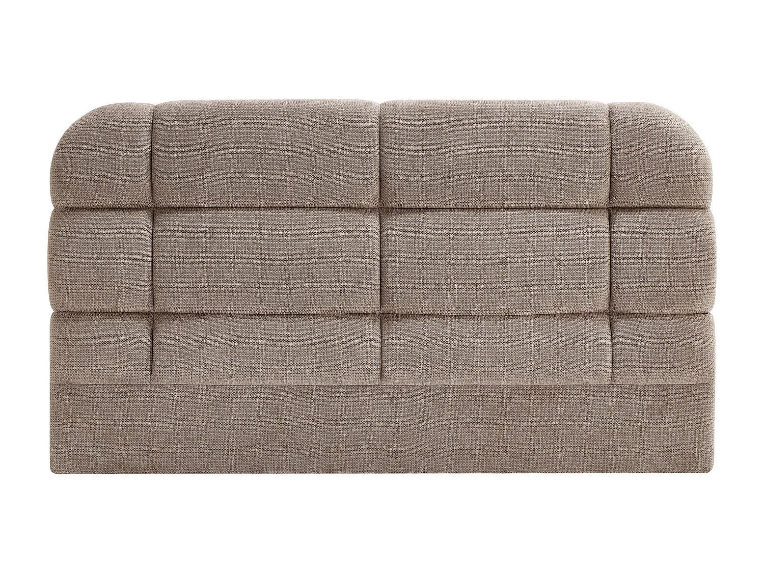 Vente-Unique Bettkopfteil Taupe 181x101x11 cm