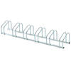 FAHRRADSTÄNDER, Stahl, Silber, 179L x 33B x 27H cm - Silberfarben, Metall (33/27/179cm) - HOMCOM