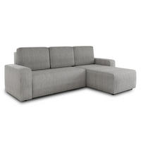 ECKSOFA Roma L - Grau, Holz/Textil (236/150cm) - Sofnet