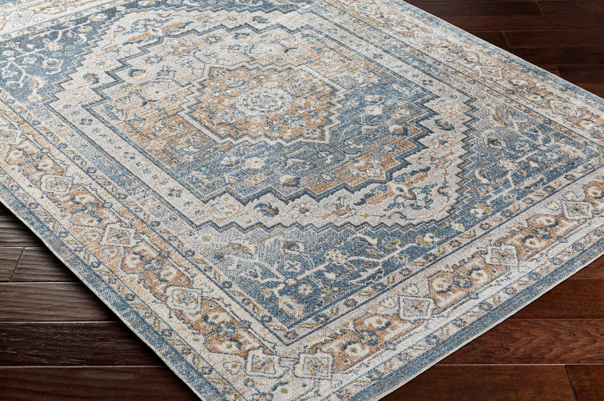 TEPPICH Maschinenwaschbar 160/213 cm Blau - Blau, Naturmaterialien/Textil (160/213cm) - LIVABLISS