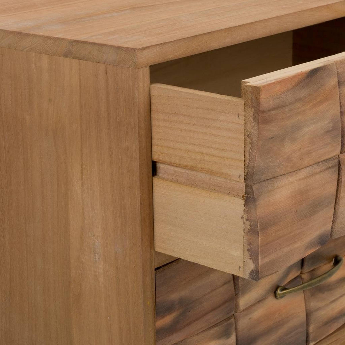 NACHTTISCH aus Holz, braun, 50x38x73cm - Braun, Holz (50/38/73cm) - Wanderlust