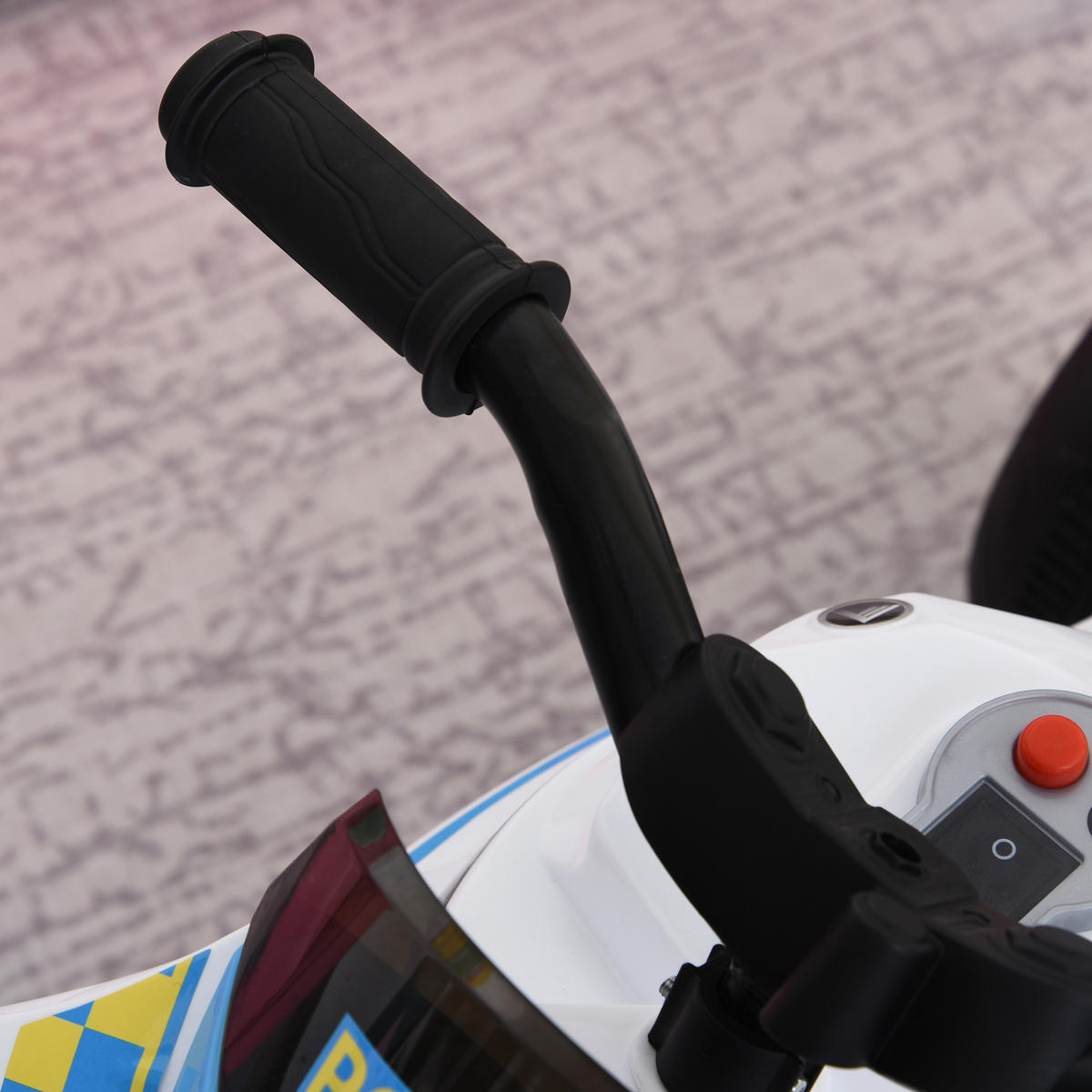 RUTSCHFAHRZEUG DE-16962 Rennmotorrad mit Licht & Sound Blau - Blau, Metall (74/39/48cm) - ComfortXL