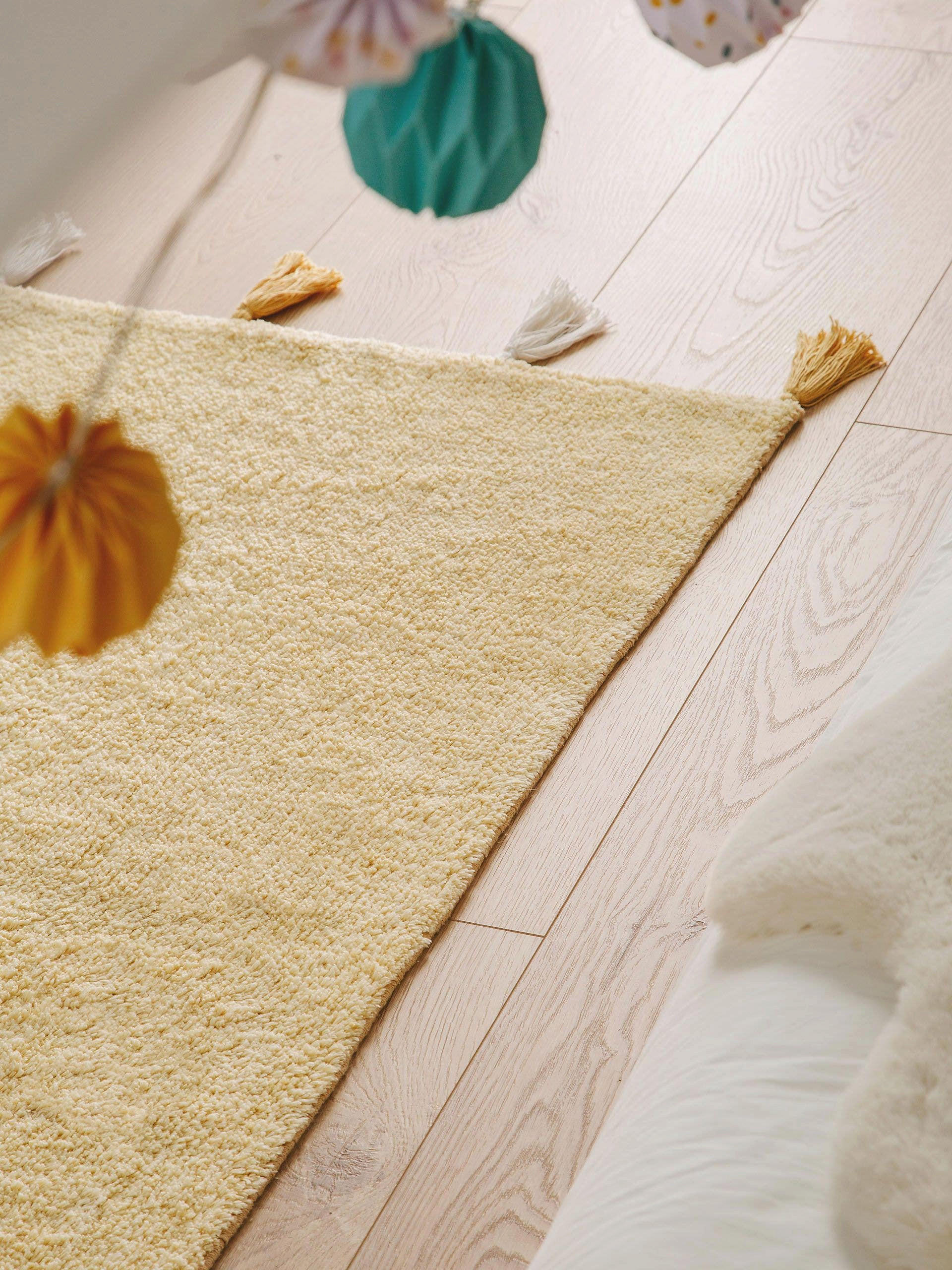 Thumbnail - Lytte Kinderteppich, Gelb, Textil, Beton Optik, Rechteckig, 150x220 cm, Oeko-Tex® Standard 100, für Fußbodenheizung geei...