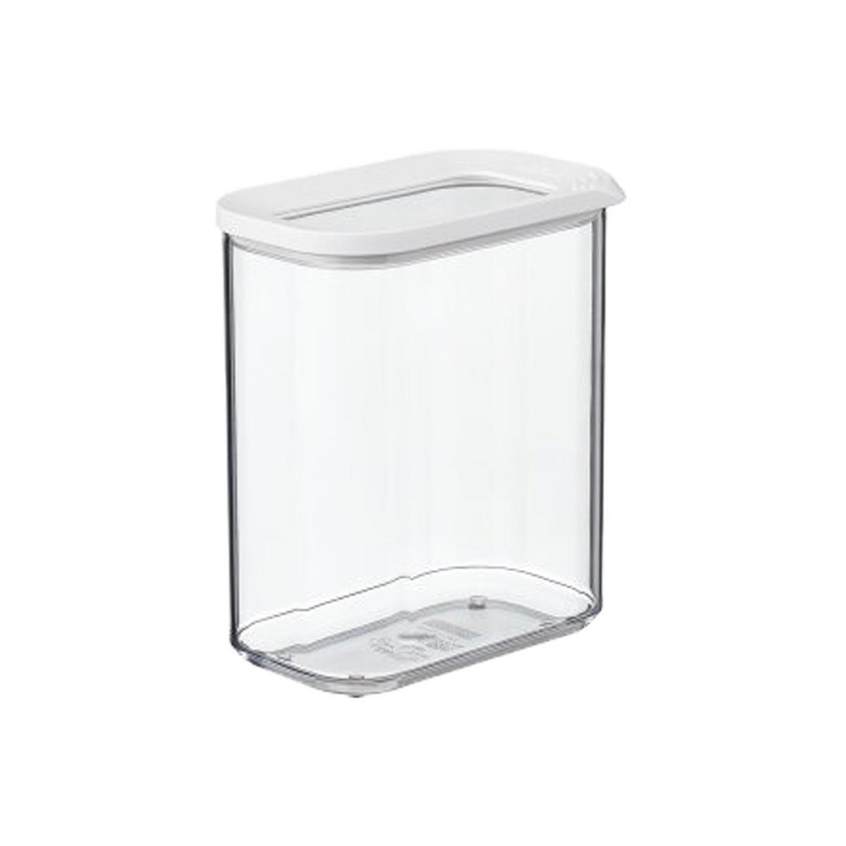 VORRATSDOSEN Modula weiß 1500 ml 4er Set - Weiß, Kunststoff (9/16.8/14.4cm) - Mepal
