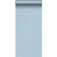 TAPETE Leinen-Optik 53 cm x 10 m - Blau, Papier (53/0.1cm) - Sanders & Sanders