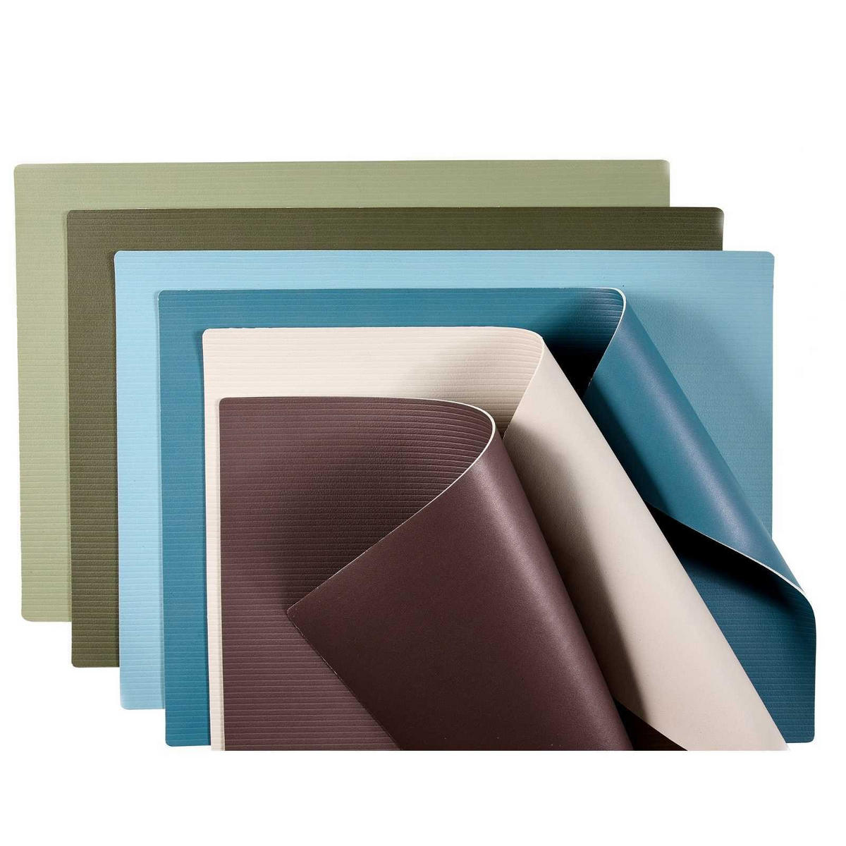 PLATZMATTEN Mistral Olivgrün 43 x 30 cm 12er Set - Olivgrün, Kunststoff (43/30/0.2cm) - Ritzenhoff Breker
