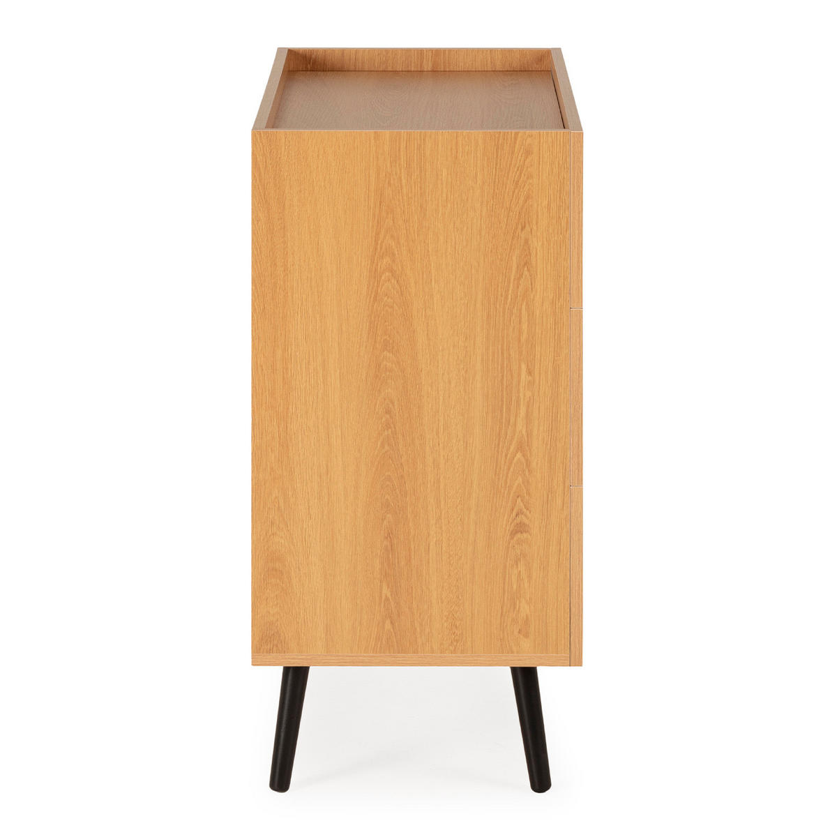 KOMMODE 80/80/40 Siren Eichenfarbe - Honigeiche, Holzwerkstoff (80/80/40cm) - VS Venta-stock