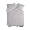 BETTBEZUG basic 155x220 cm (komfortgrösse) grau - Grau, Textil (155/220cm) - Happy Friday