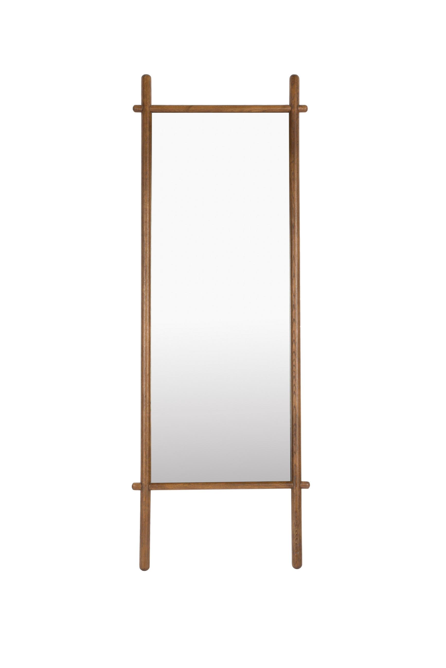 SPIEGEL Solene - Braun - 3.5/58/160 cm - Braun, Holz (58/160/3.5cm)