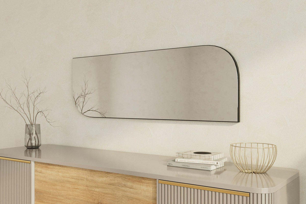 WANDSPIEGEL 120x40cm Transprent Designspiegel - Transparent, Glas (120/40/2cm) - Ibonto