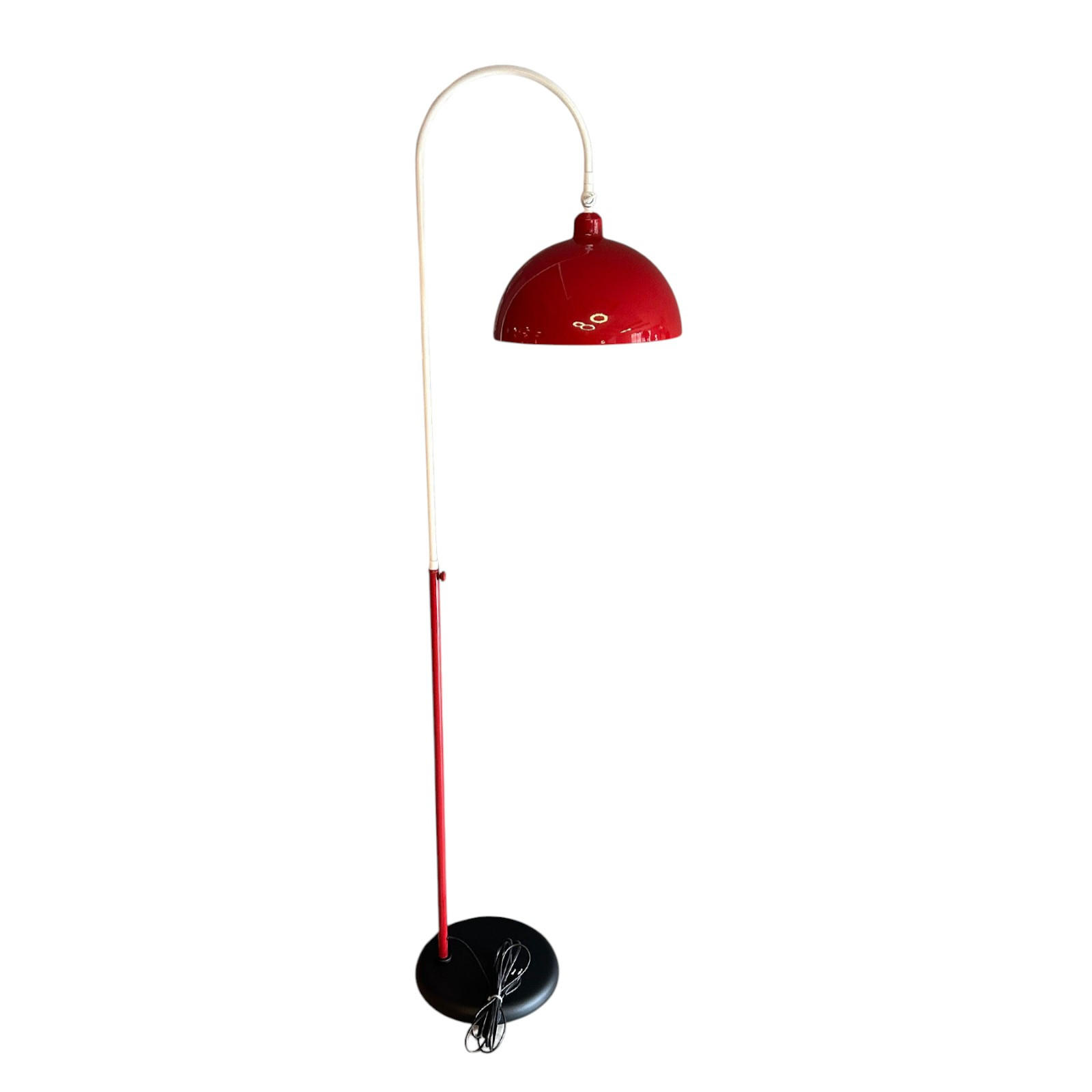 STEHLAMPE Gorkiede E27, verstellbarer Lampenschirm aus Metall - Multicolor, Metall (37/37/170cm) - Bamyum