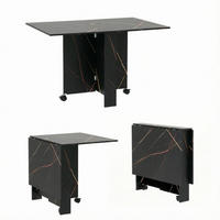 ESSTISCH 120/80/73 cm, Schwarz - Schwarz, Holzwerkstoff (120/80/73cm)