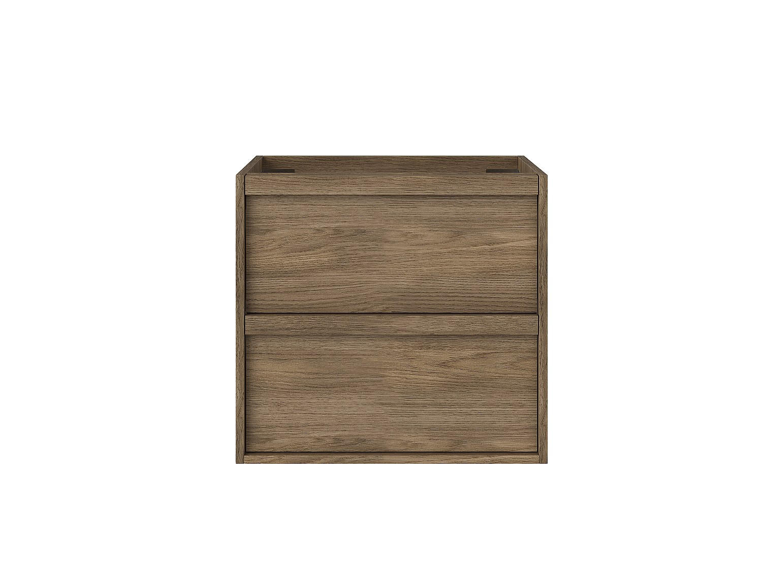 Vente-Unique Waschbeckenunterschrank Natur 60x55x45.5 cm