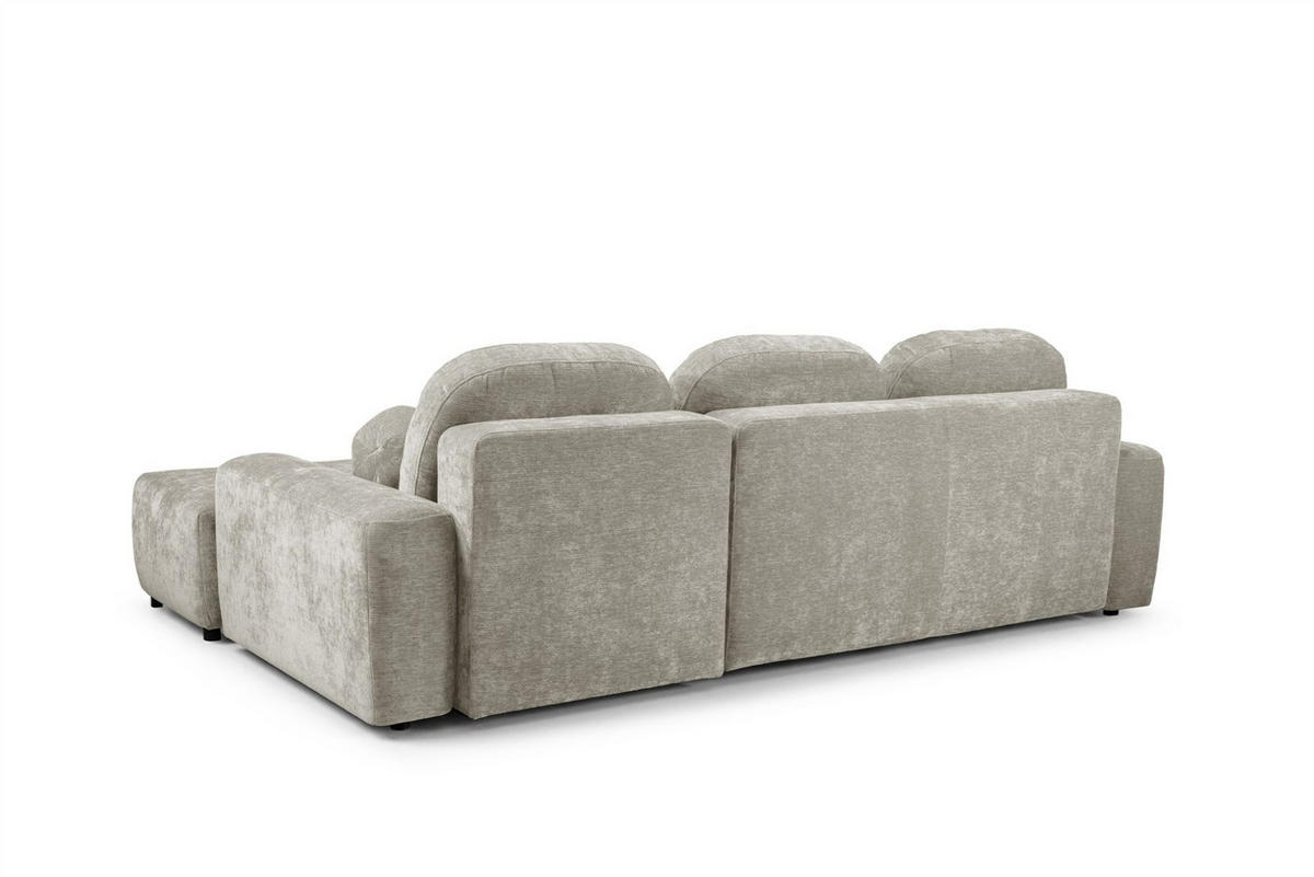 ECKSOFA Argos In Vibe - Beige, Holzwerkstoff/Textil (267/170cm) - Fun Möbel