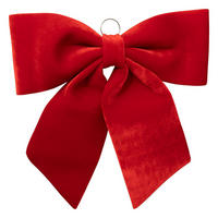 WEIHNACHTSSCHLEIFE Rot 70/67 cm - Rot, Kunststoff (7/70/67cm) - Atmosphera Createur d´interieur