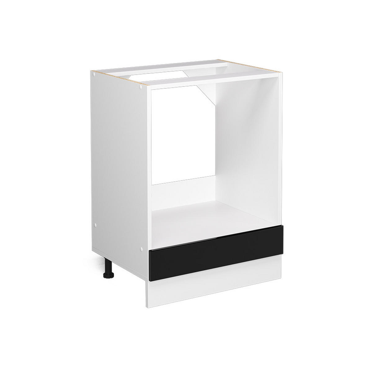 KUCHYŇSKÁ DVÍŘKA R-Line Černý vysoký lesk - vysoce lesklá černá, kompozitní dřevo (59.6/11.2/1.6cm) - Vicco