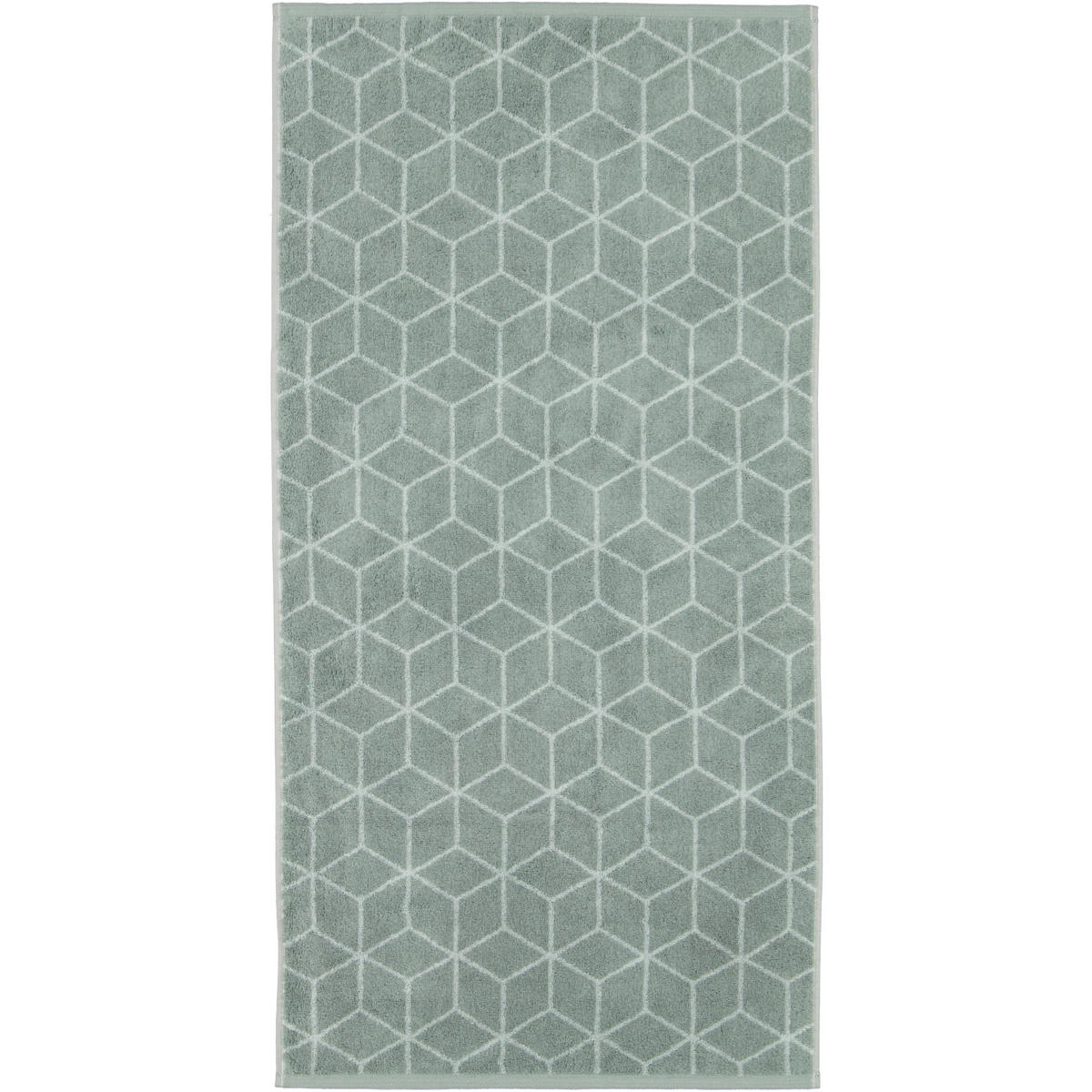 HANDTÜCHER COORDINATES CARRÉ 2557 SAGE GREEN - 44 - Grün, Textil (50/100cm) - Zöllner