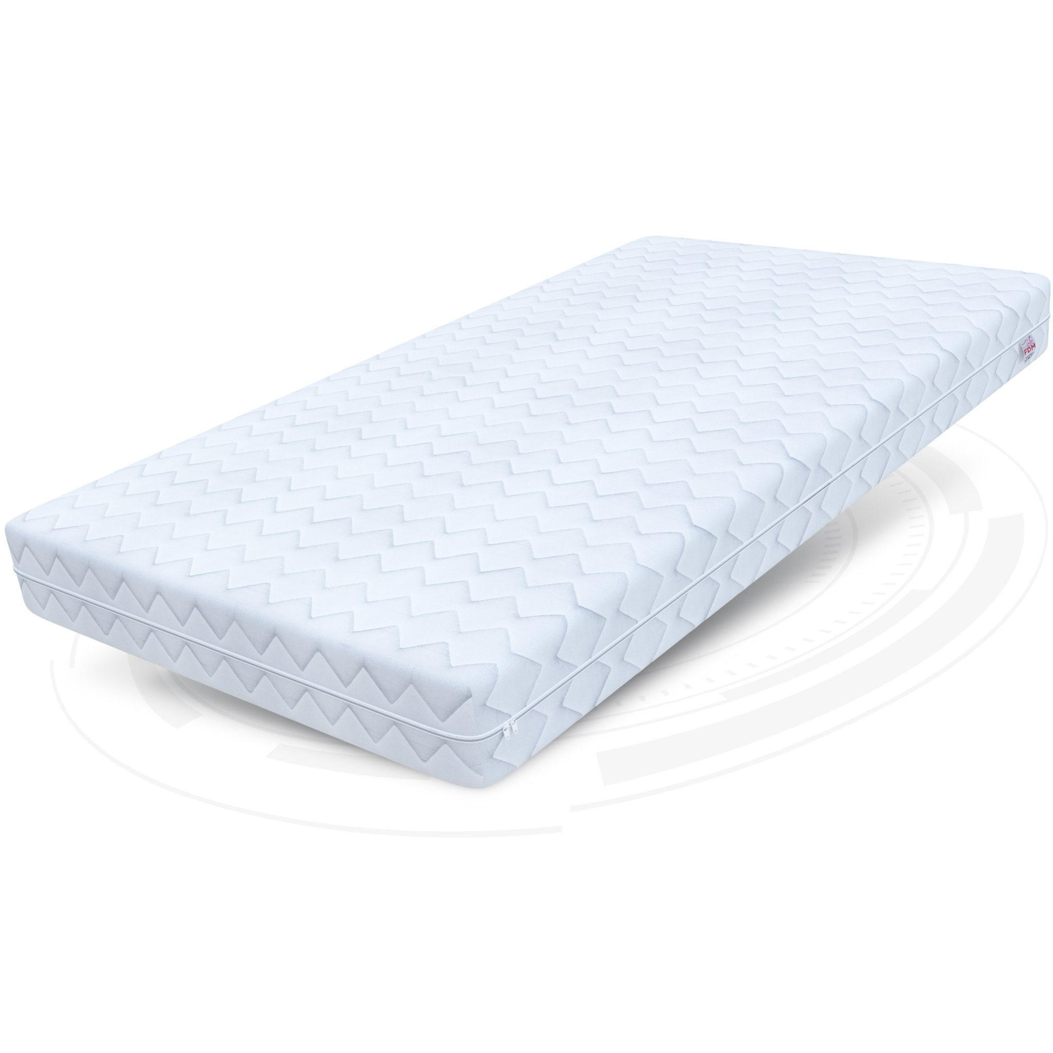 KALTSCHAUMMATRATZE Picchi H3 12 cm - Weiß, Textil (70/160cm) - FDM