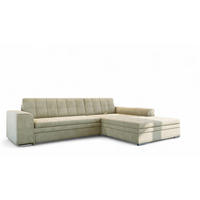 ECKSOFA Lusaka Mit Schlaffunktion - Anthrazit, Holzwerkstoff/Textil (198/292cm) - Fun Möbel