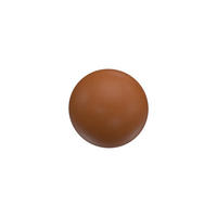 ENDSTÜCKE FÜR GARDINENSTANGEN 20 mm Ø, Luina Kirschbaum, Packung 2 Stück - Kirschbaumfarben, Holz (3.5/4/4cm) - INTERDECO