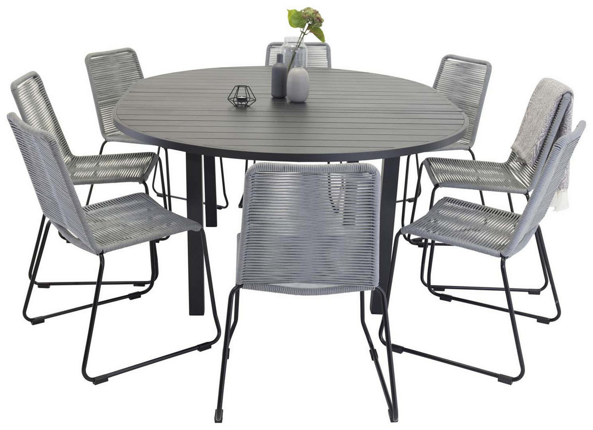 GARTENSET grau - Grau, Holzwerkstoff - ebuy24