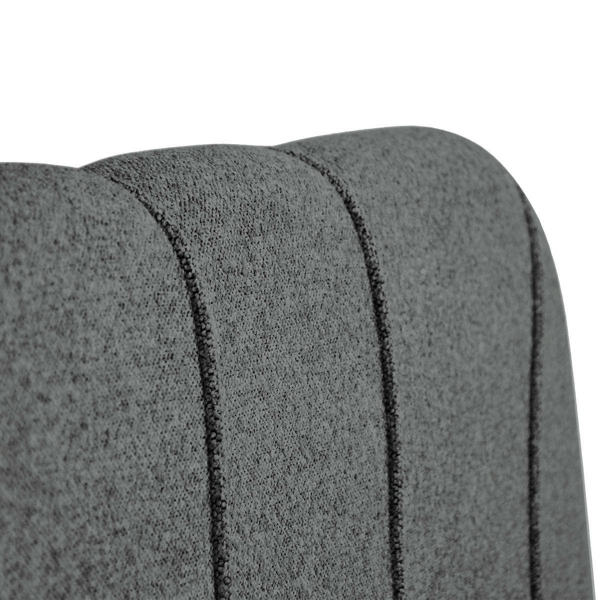 BOXSPRINGOVÁ POSTEL Romeo s elektrickým polohováním matrace, 140x200 cm, tmavě šedá - tmavě šedá, textil (140/200cm) - Beautysofa