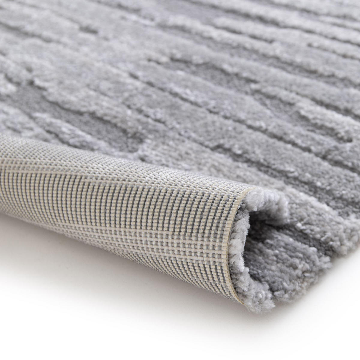 MODERNER TEPPICH 120/170 cm Meran - Grau, Textil (120/170cm) - Steffensmeier
