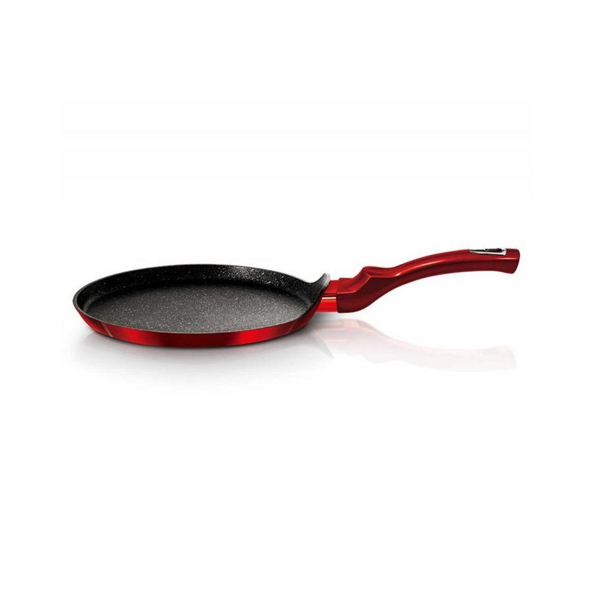 CRÊPEPFANNE Rot 28/28/1.8 cm 8941 - Rot, Metall (28cm) - Berlinger Haus