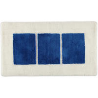 BADTEPPICH LIBERTY WEISS-BLAU - 844 - Blau, Textil (65/115cm) - Rhomtuft