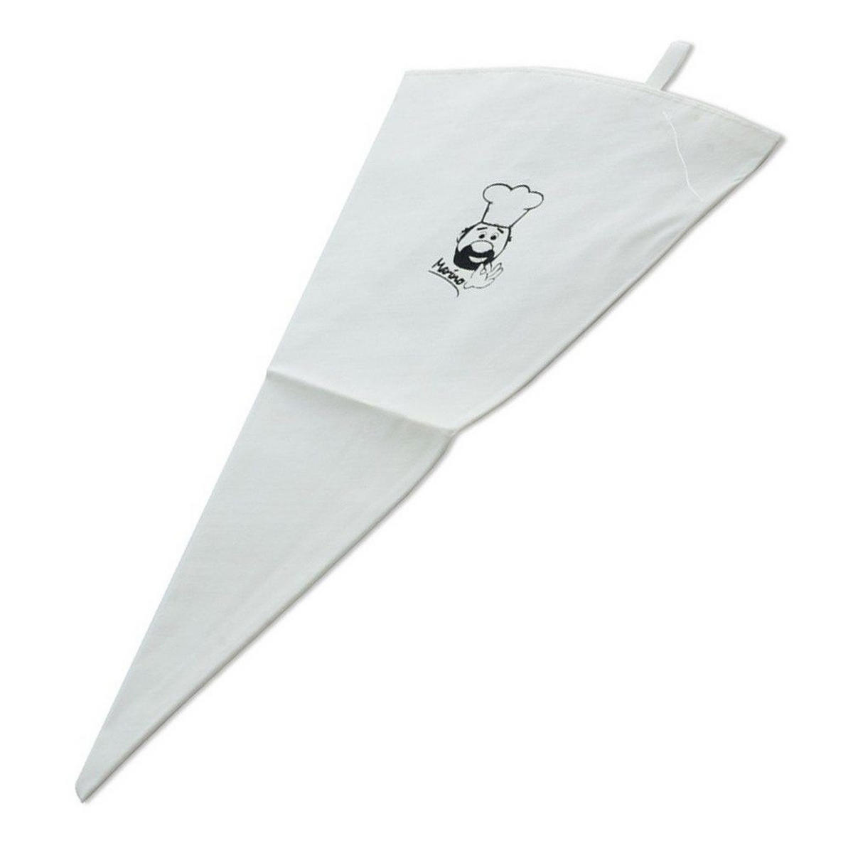 SPRITZBEUTEL aus Baumwolle 35 cm - Weiß, Kunststoff (35/1/23cm) - Orion 