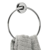 HANDTUCHRING LUCENTE, Edelstahl - Chromfarben, Metall (18.5/21/5cm) - bremermann