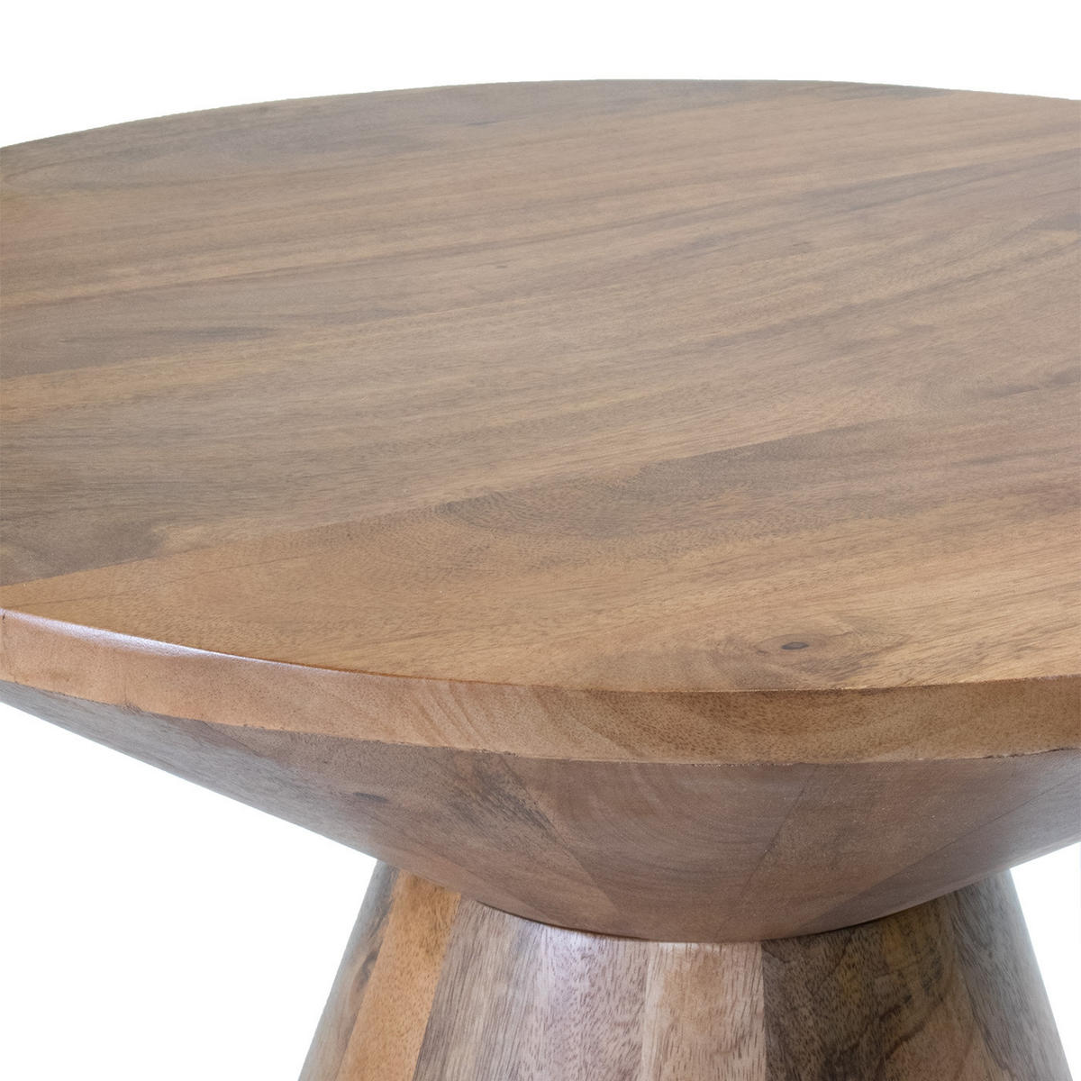 COUCHTISCH aus Mangoholz 60cm, Natürlich - Braun, Holz (60/60/45cm) - Giga Meubel