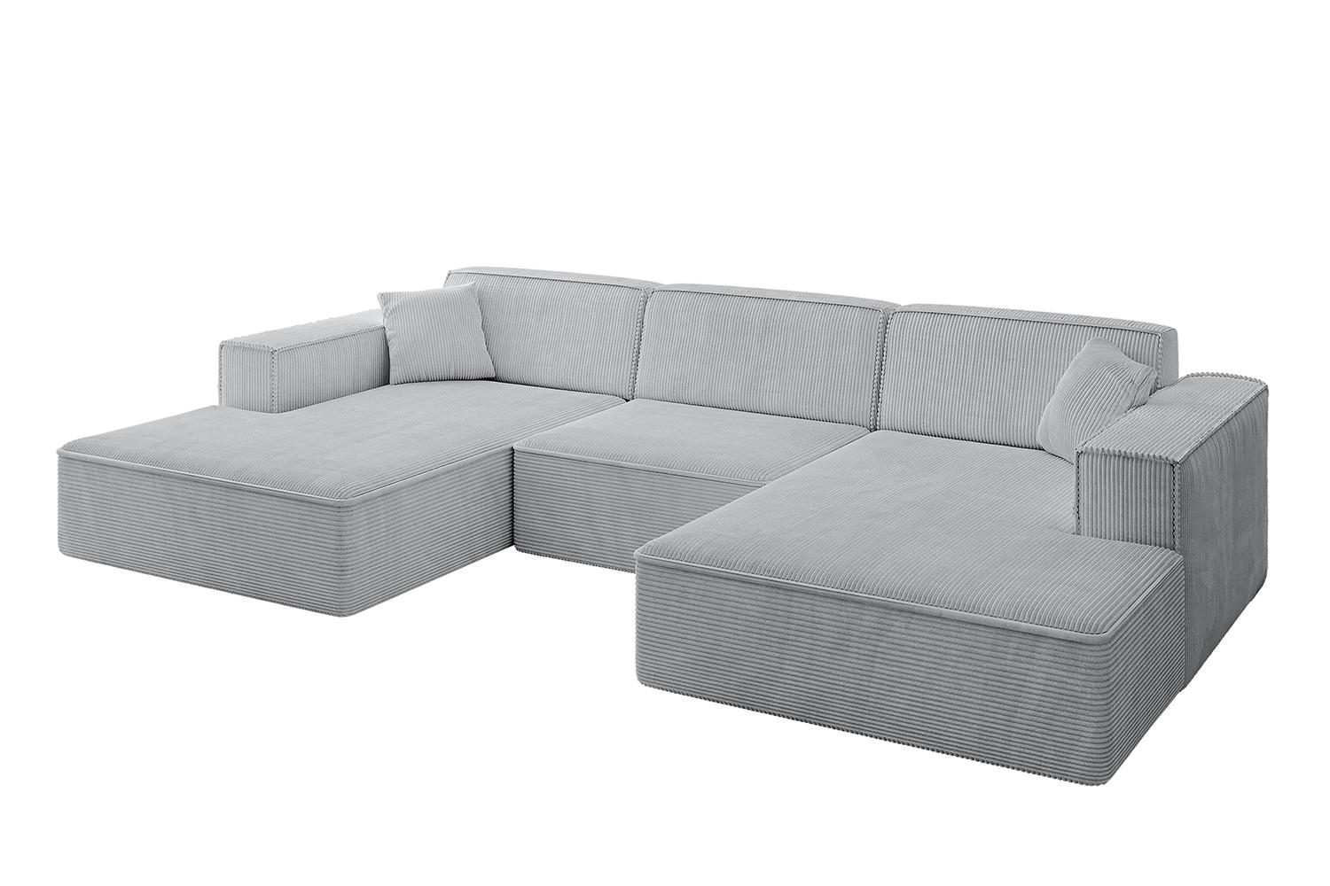 ALTDECOR SEDACÍ SOUPRAVA IREA-U1-v4 – 301 x 165 x 77 cm, šedá