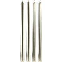TISCHKERZEN Metallisch 30 cm - Goldfarben, Paraffin (2.1/30/2.1cm) - Home Styling Collection