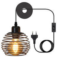 HÄNGELEUCHTE Hans 1-flammig 13/15/150 cm - Schwarz, Metall (13/15/150cm) - Nettlife