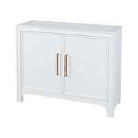 SIDEBOARD AVOLA Weiß 102x38x82 cm - Weiß, Holz (102/82/38cm) - FURNLUX
