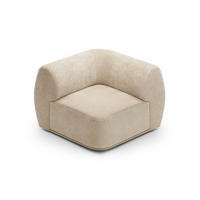 MODULSOFA NOBO Beige 105x105x75 cm - Beige, Textil (105/75/105cm) - FURNLUX