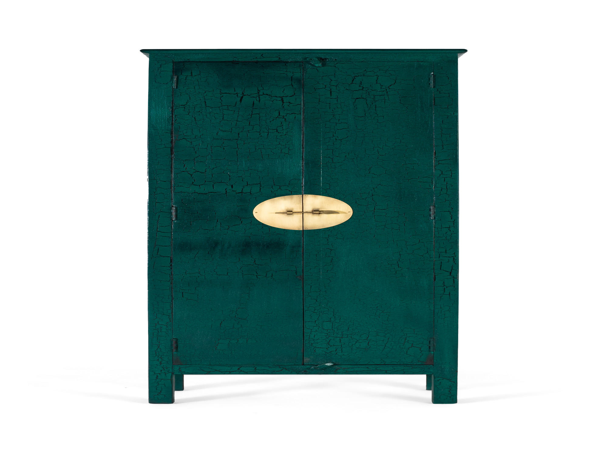 Giner y Colomer Highboard Smaragdgrün 35x180x60 cm