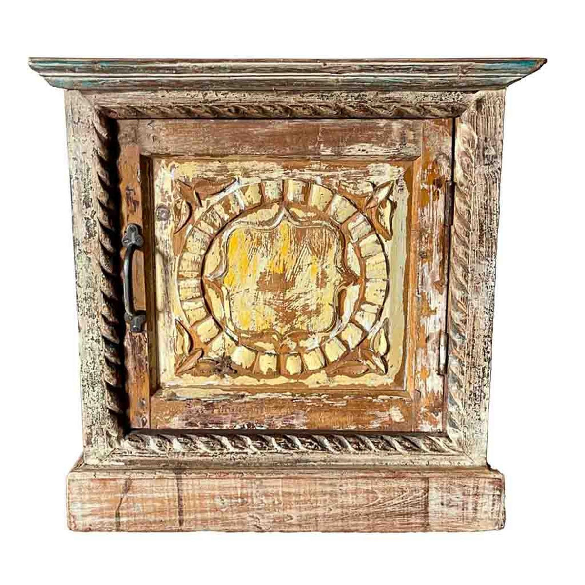 NACHTTISCH aus Holz, braun, 54x29x57cm - Braun, Holz (54/57/29cm) - Wanderlust