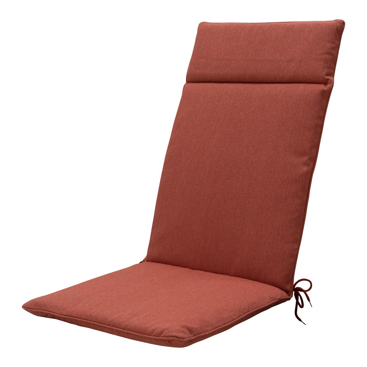 GARTENSTUHLKISSEN Canvas 120/50 cm 4er-Set - Rot, Textil (50/8/120cm) - Madison
