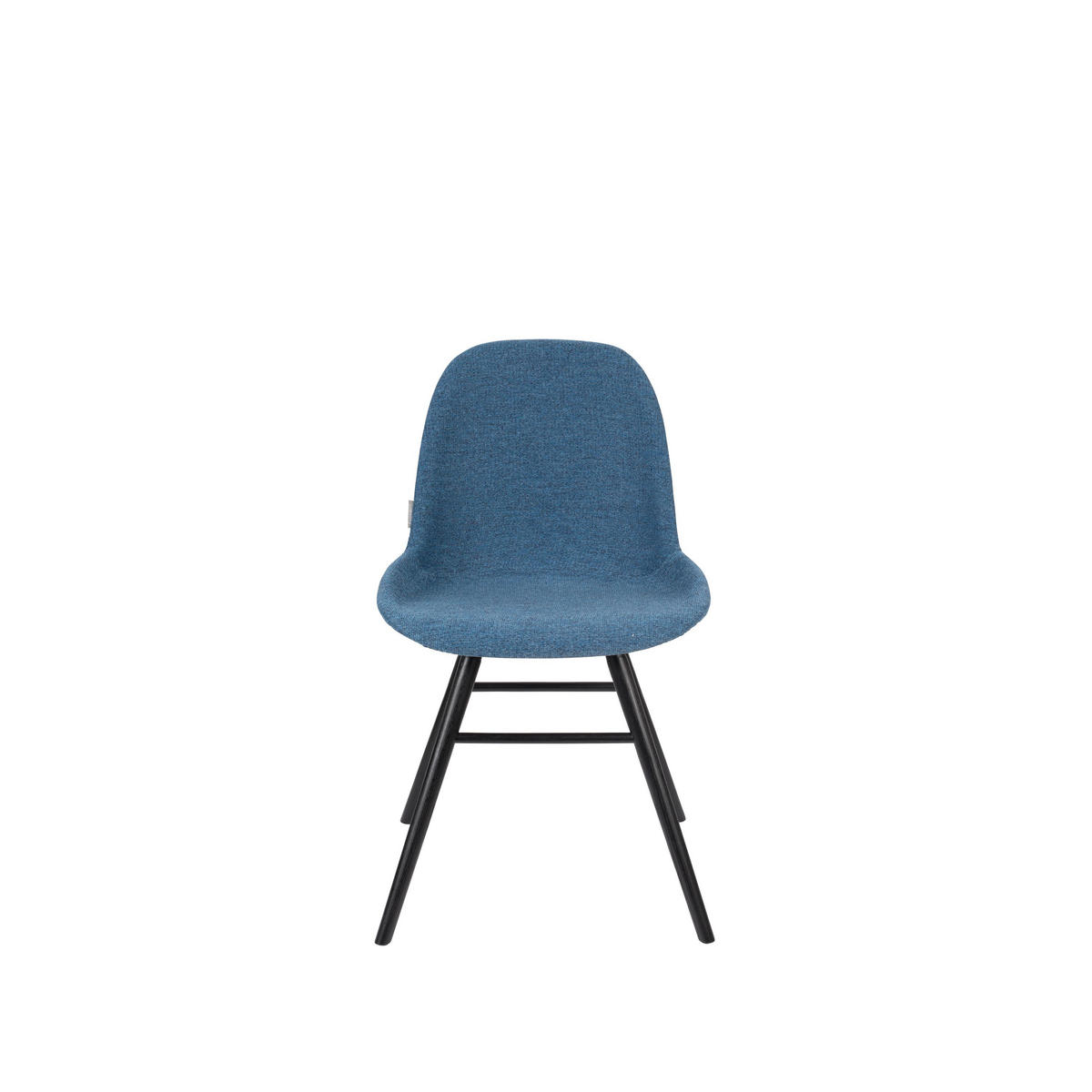 ESSZIMMERSTUHL Albert Kuip Soft Blau - 2 er Set - Blau, Textil (49/81.5/55cm) - Zuiver