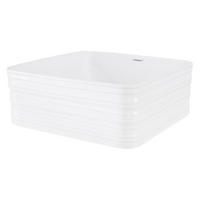WASCHBECKEN - Weiß, Keramik (39/15/39cm) - LuxeBath