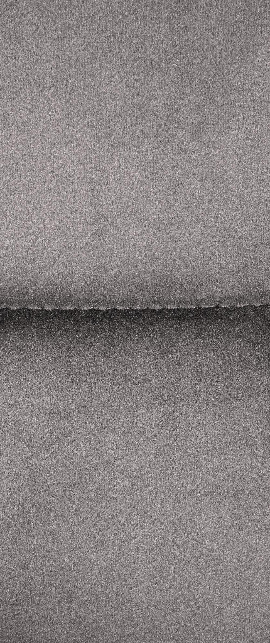 BARHOCKER Samt grau - Weiß/Grau, Textil/Metall (60/93/56cm) - CLP