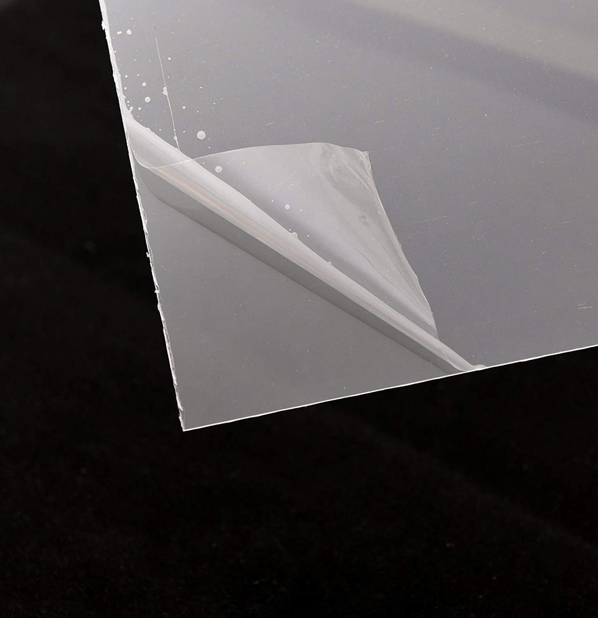 RAHMEN Set mit 4 aus MDF und Acrylglas Schutz und Aussteller für Fotografien, Bilder, Poster, Gemälde, Dekoration für Haus Farbe Schwarz A4 - Schwarz, Holz (21/3/29.7cm) - Nacnic