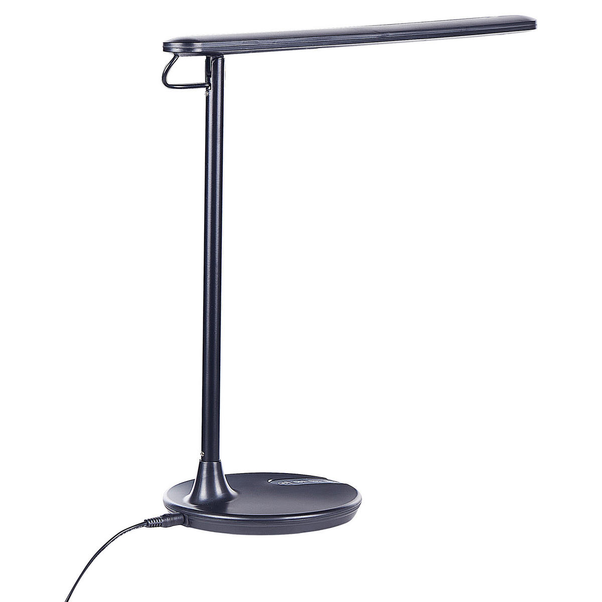 SCHREIBTISCHLAMPE Draco 17/48/38 cm - Schwarz, Metall (17/32/38cm) - Beliani
