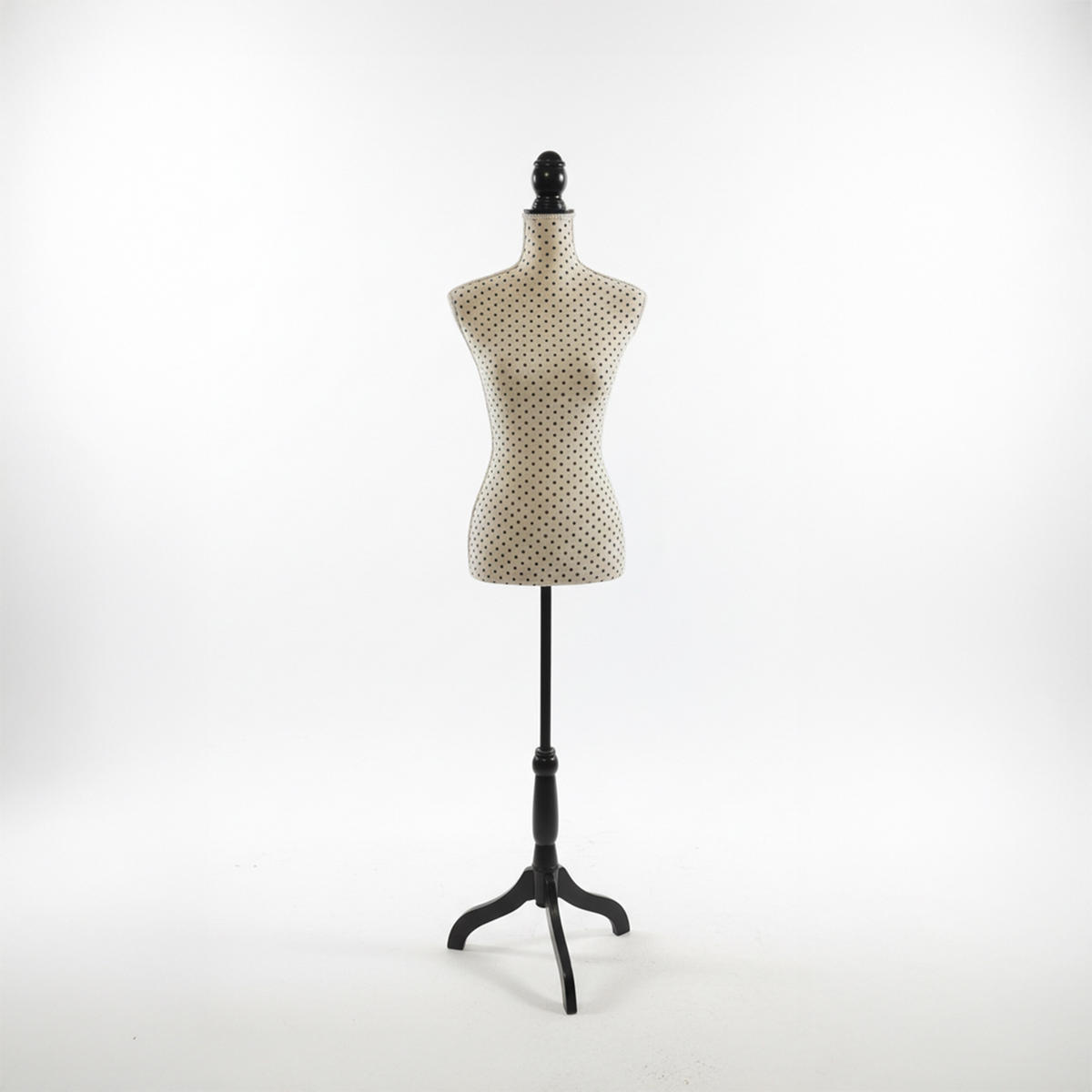 SCHNEIDERPUPPE - Beige, Holz/Kunststoff (41/167/34cm) - Relaxdays