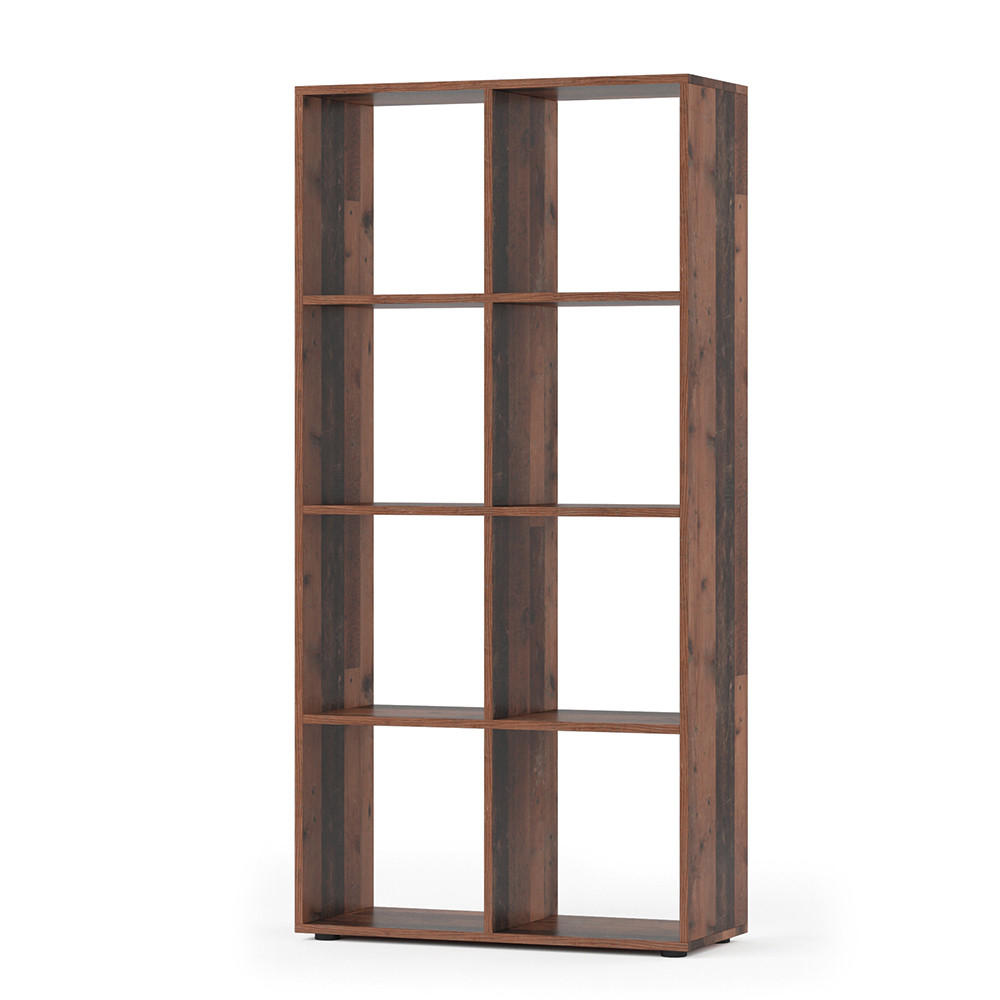 RAUMTEILER Scutum Antikholz 143 x 72 cm - Eichefarben, Holzwerkstoff (143/72/29cm) - Vicco
