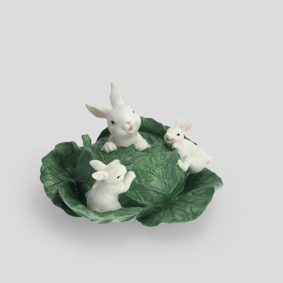 DEKOFIGUR Kapisso - Grün, Kunststoff (25/15/25.5cm) - home&you
