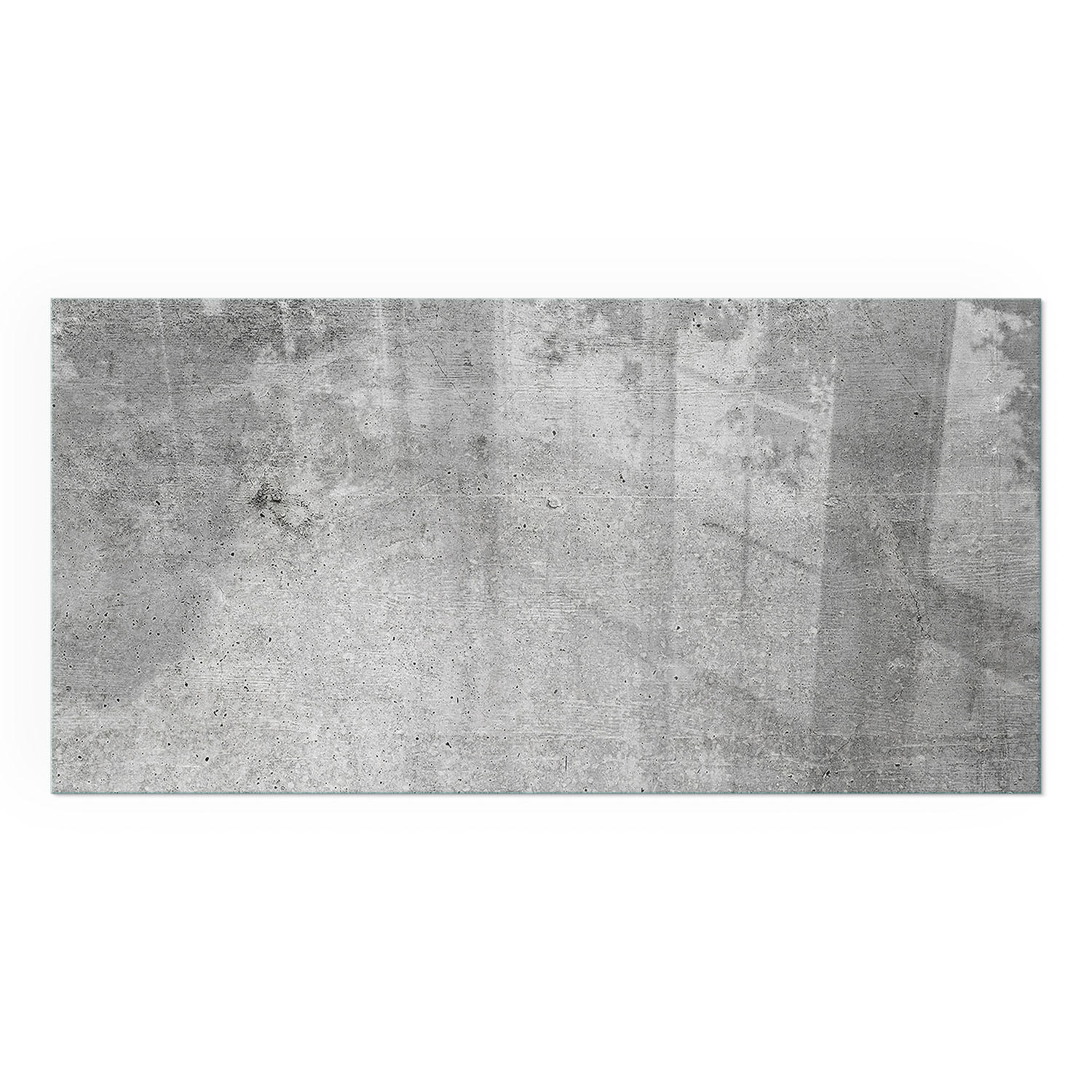 GLASPLATTE für Kamin 140x70 cm - Grau, Glas (140/70/0.4cm) - TULUP