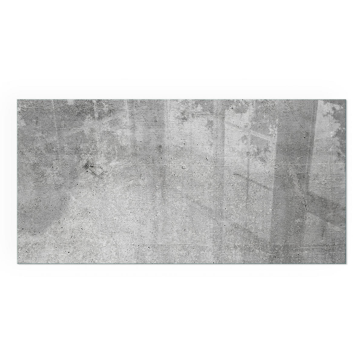 GLASPLATTE für Kamin 140x70 cm - Grau, Glas (140/70/0.4cm) - TULUP